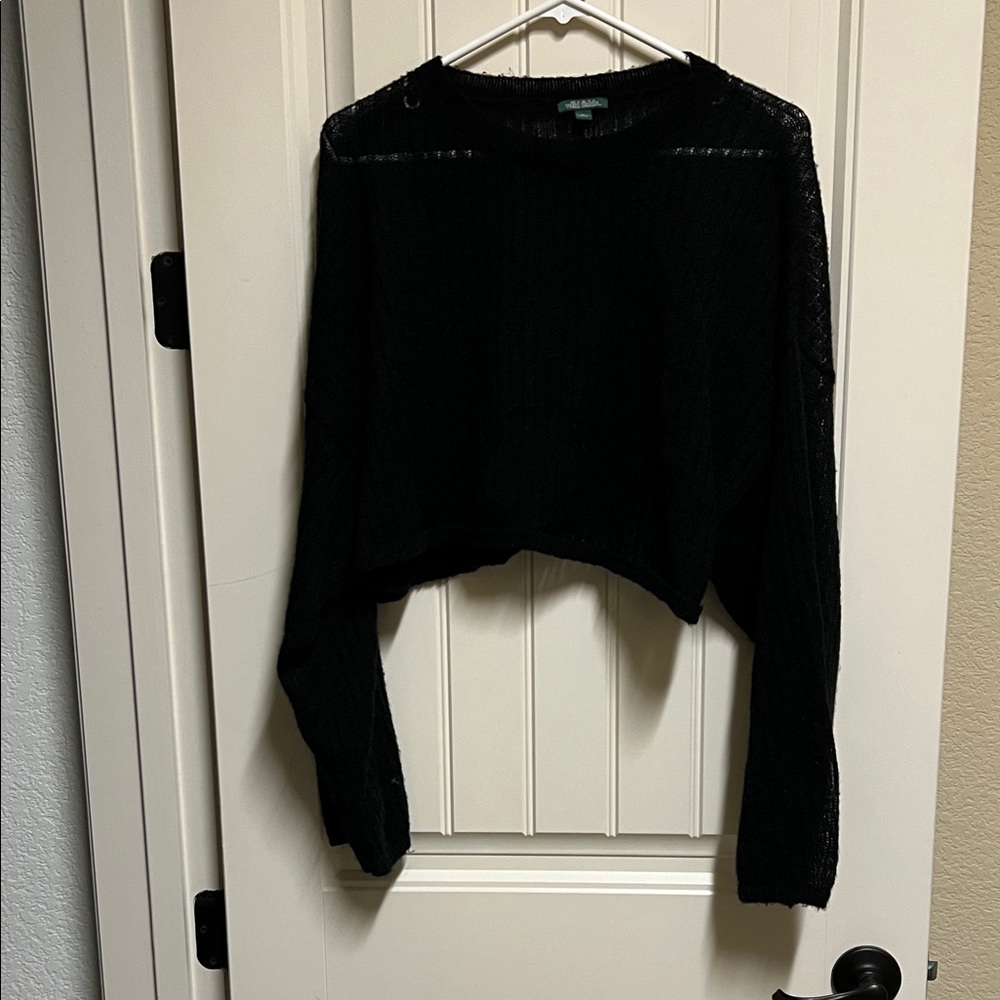 Wild Fable Black Sweater Cardigan